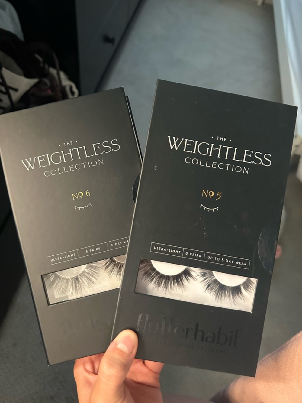 Flutterhabit eyelashes the weightless collection